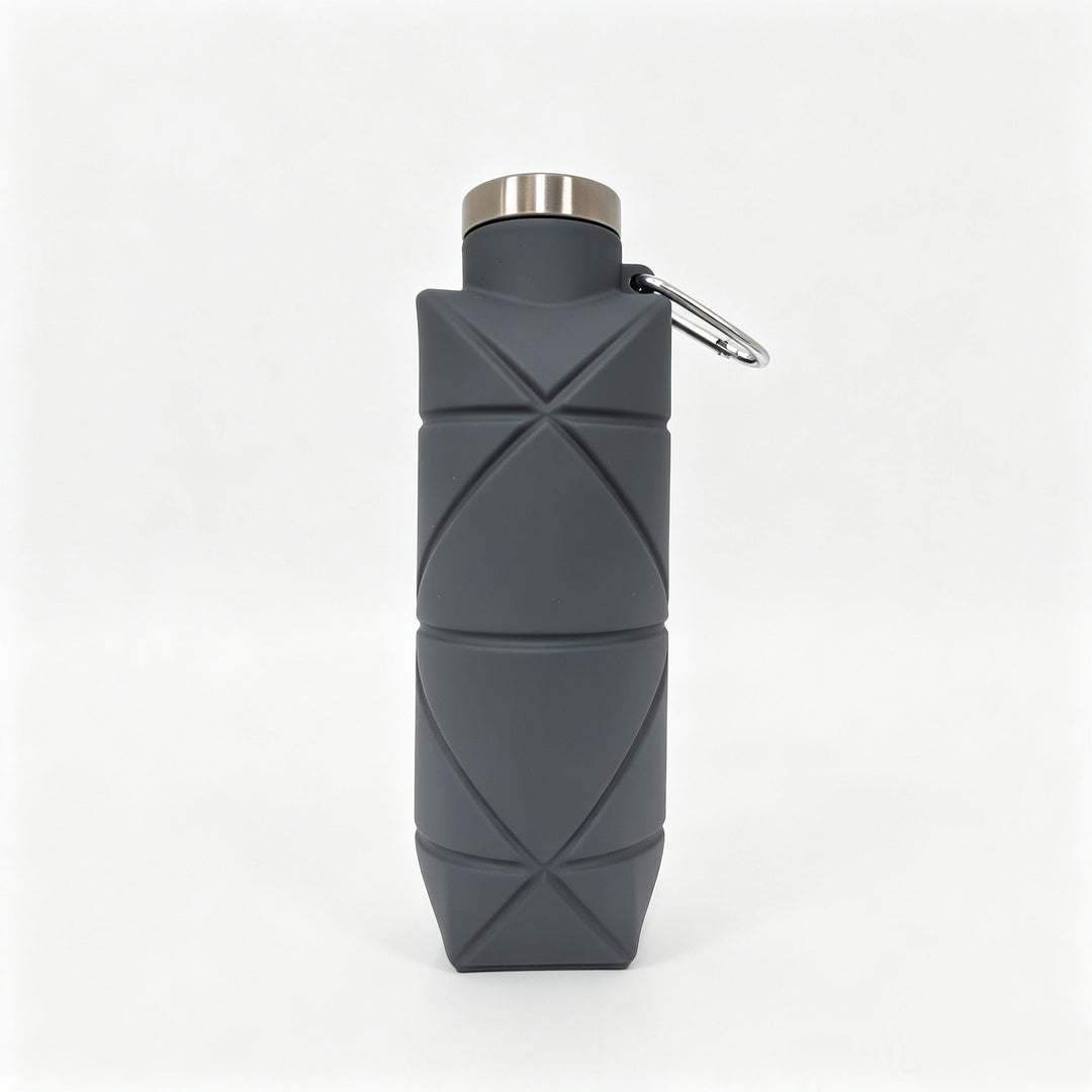 Insulated Geometric Silicone Sleeve Water Bottle Bowlift