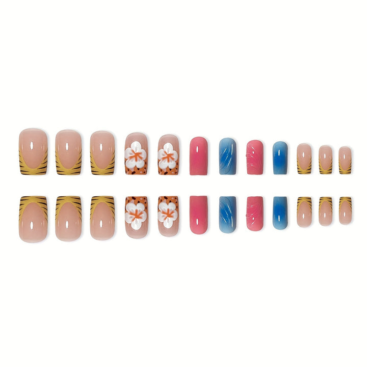 Artistic Acrylic Nail Art Design Bowlift
