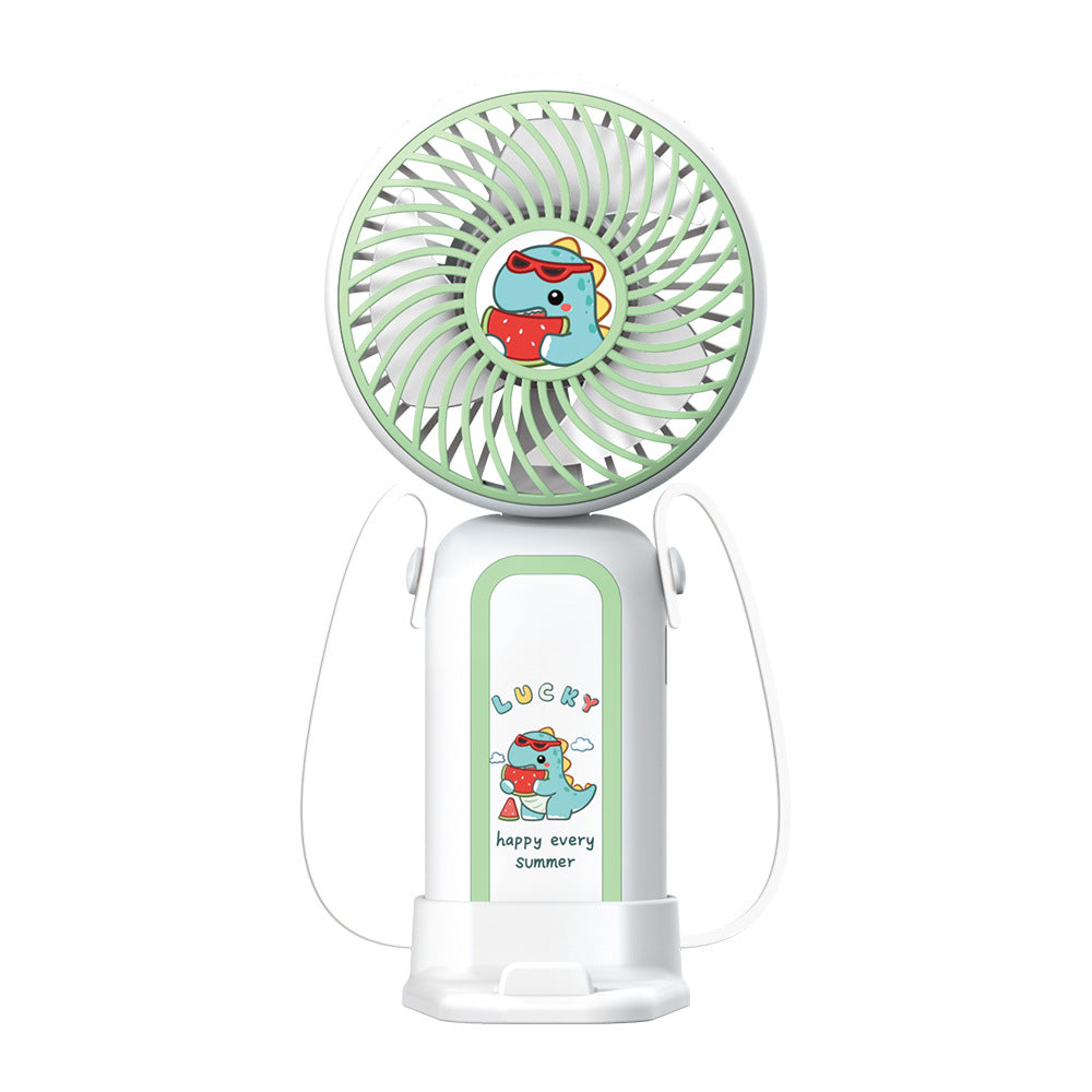 Women Portable Hand Fan with Funny Monkey Design Bowlift