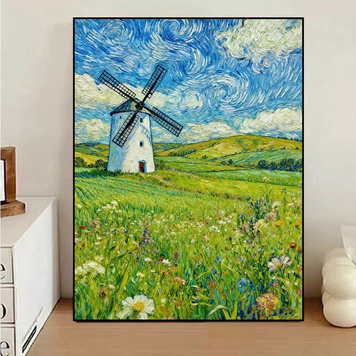 Impressionist Landscape Art Print Bowlift