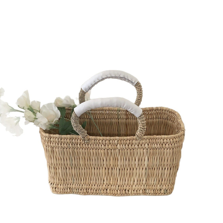 Playful Handwoven Shopping Bag Bowlift