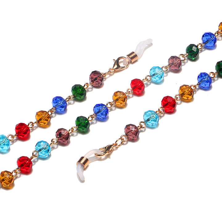 Vibrant Beaded Eyewear Chain Bowlift
