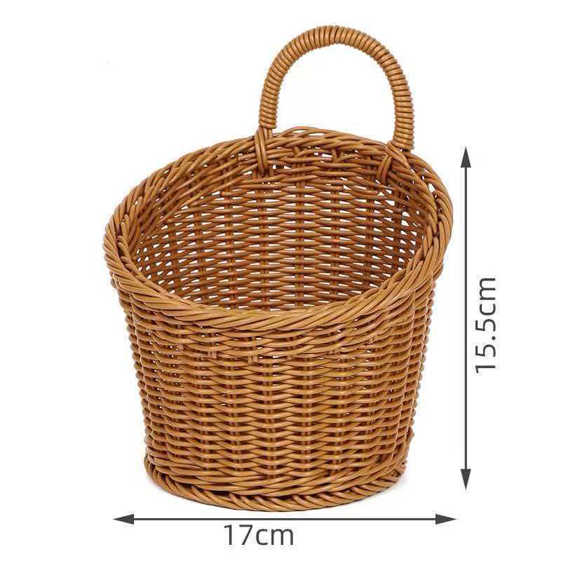 Handcrafted Woven Decorative Storage Basket Bowlift