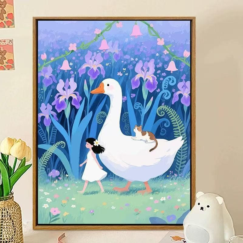Whimsical Nature Art Print Bowlift