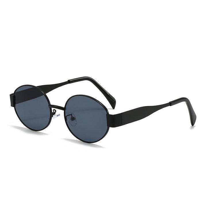 Women's fashionable oval sunglasses with unique frame Bowlift