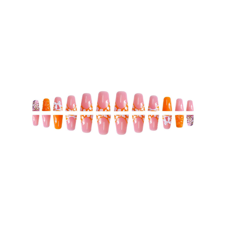 Creative Themed Press-On Nails Bowlift