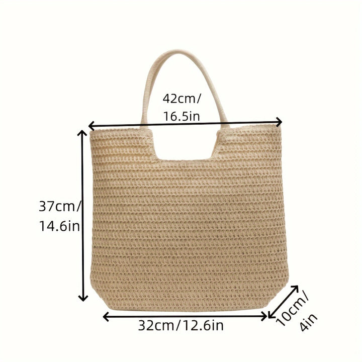Handbag made of natural willow material with modern accents Bowlift