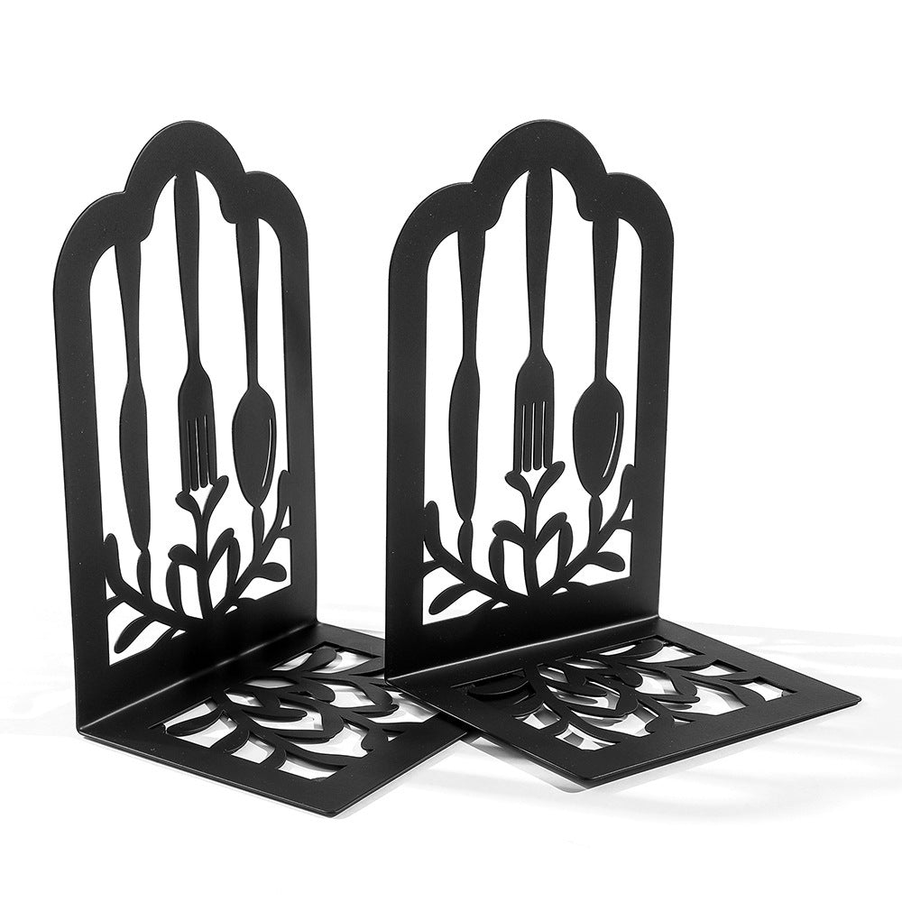Elegant Cutlery Design Bookends