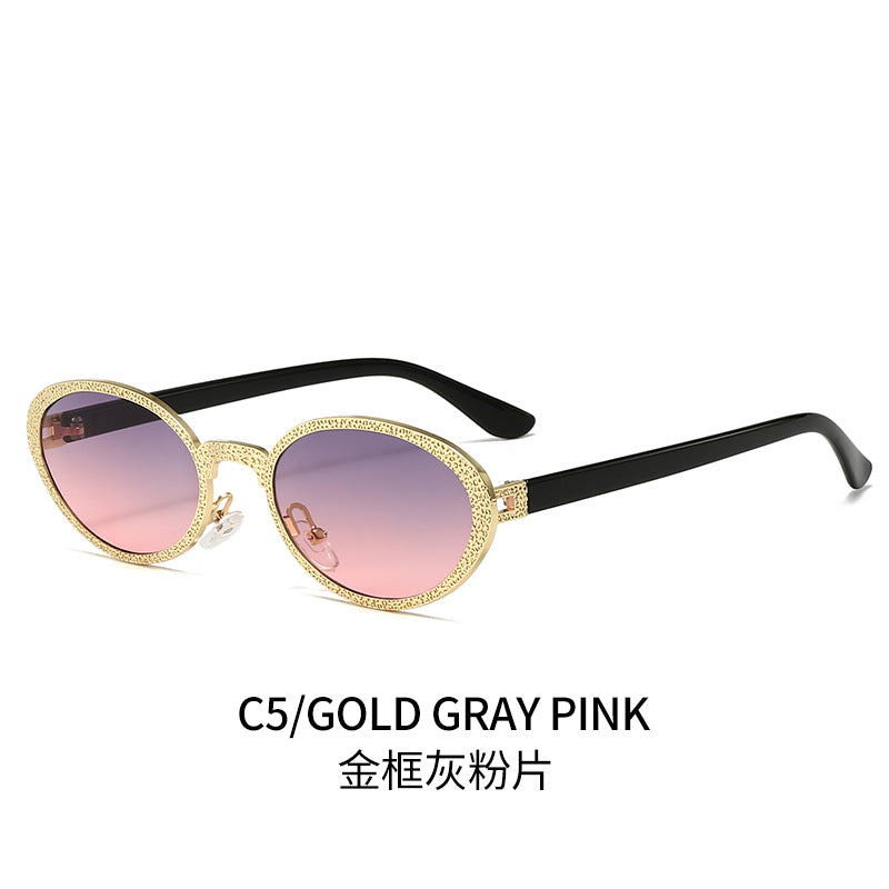 Ladies Glamorous Sunglasses with Luxurious Jewelry Frame Bowlift