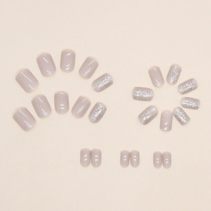 Sparkling Glitter Nail Tip Set Bowlift