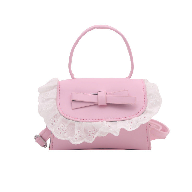 Elegant Ruffled Bow Crossbody Handbag Bowlift