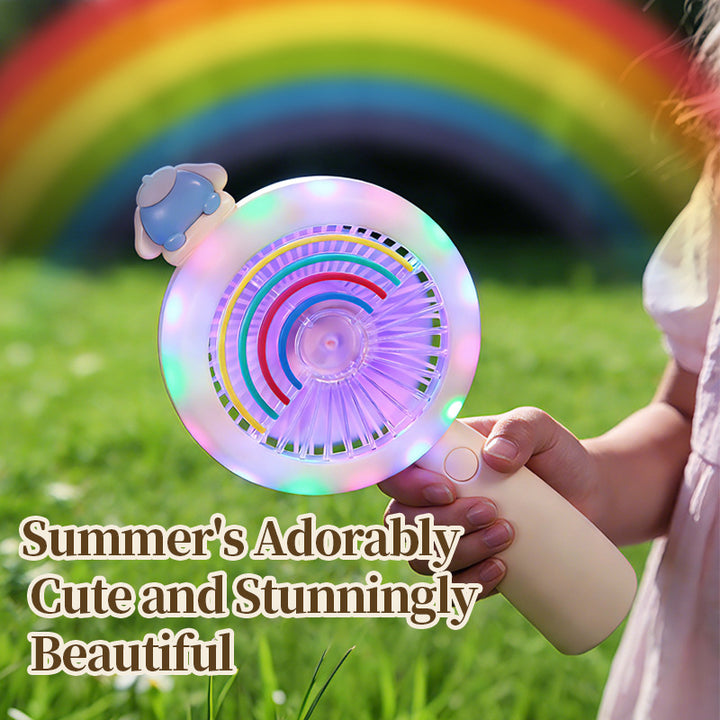 Unisex Portable Mini Fan with Creative Animal Designs Bowlift