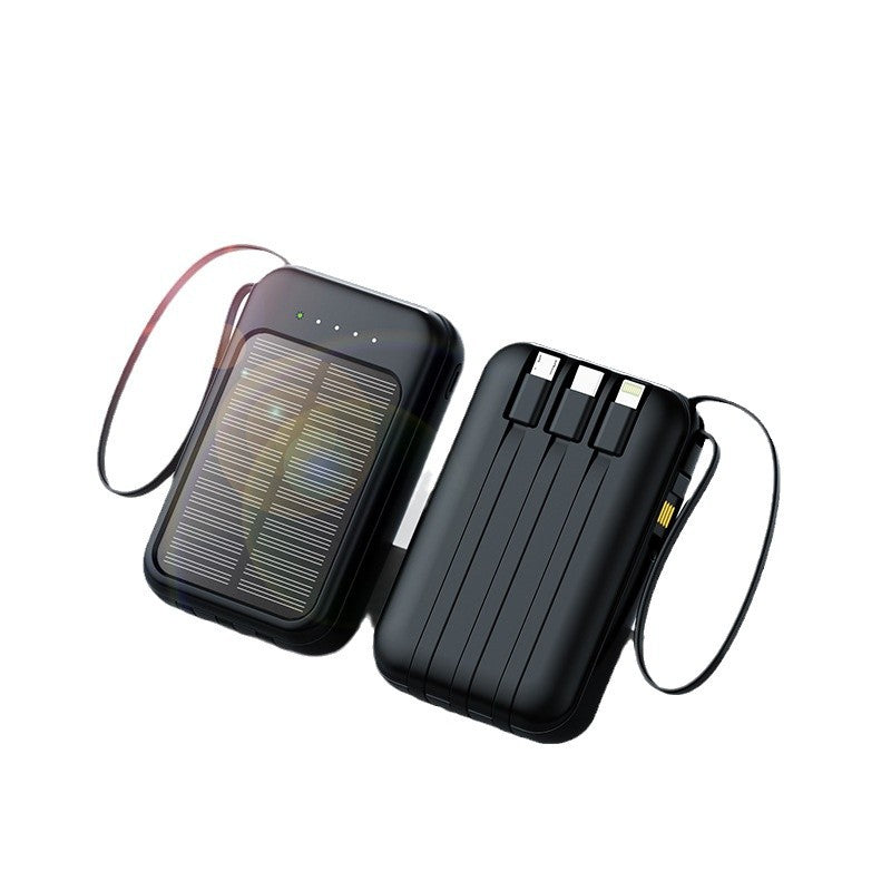 Solar Powerbank with Multiple Charging Function Bowlift