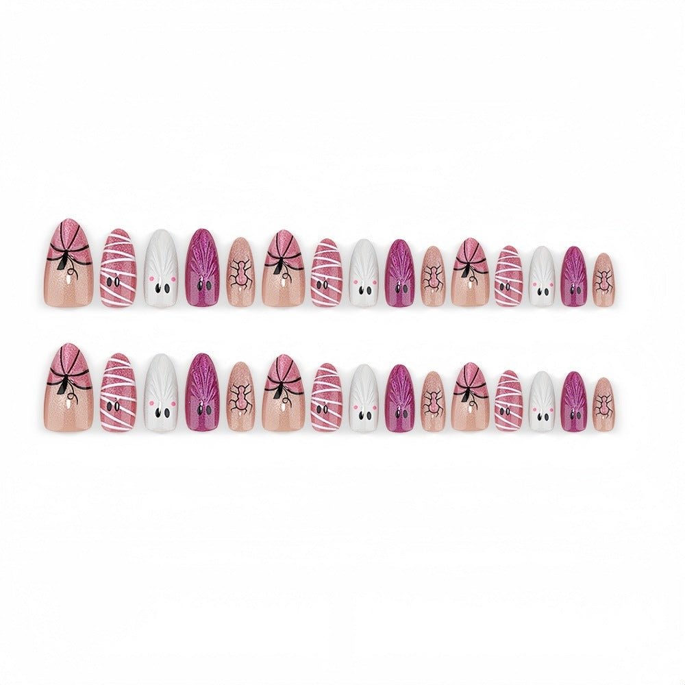 Creative Halloween Art Nails Set Bowlift