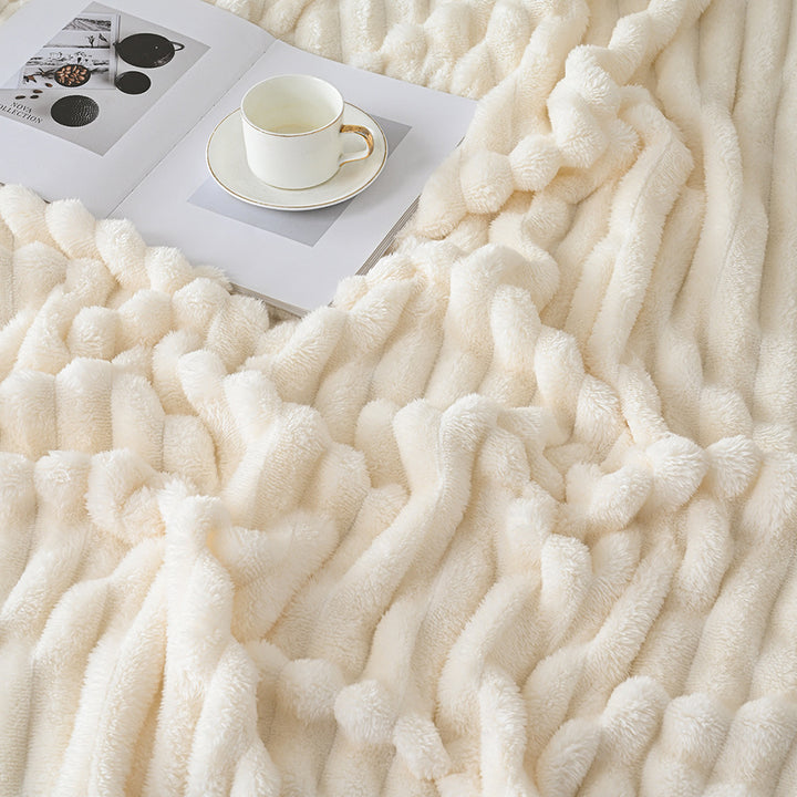 Women Luxury Fleece Blanket Bowlift