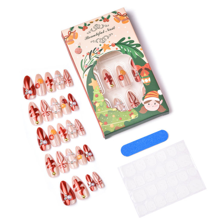Glamorous Artificial Nails Set Bowlift