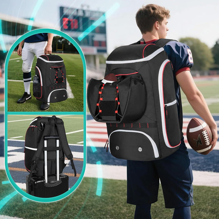 Sports bag with shoe compartment Bowlift