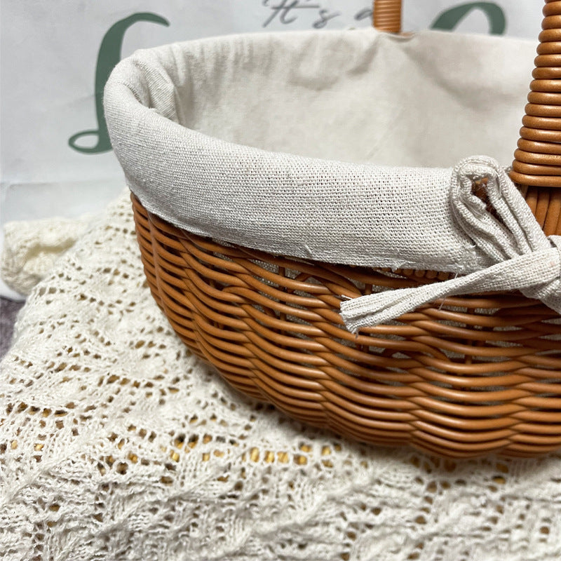 Woven Decorative Storage Basket Bowlift