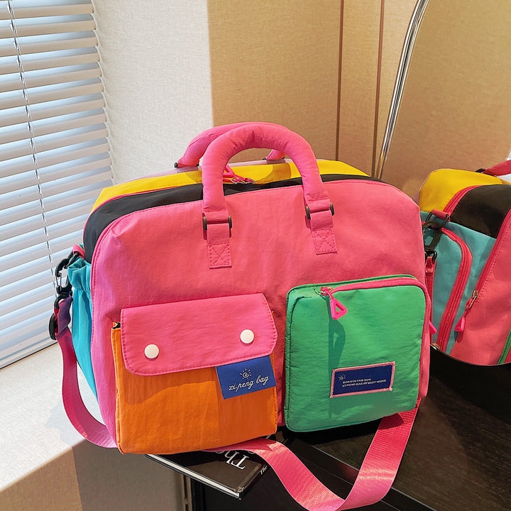 Multi-Pocket Utility Travel Duffel Bag Bowlift