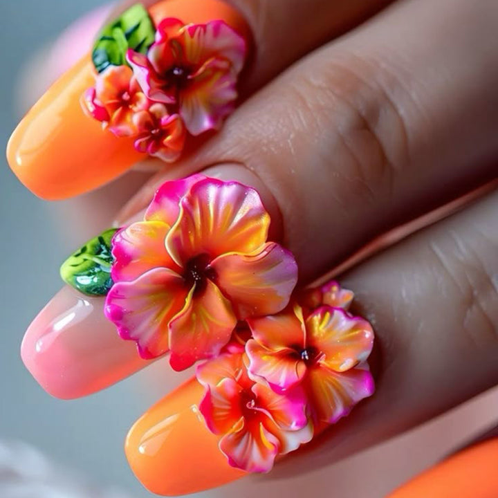 Nail art with spring theme Bowlift