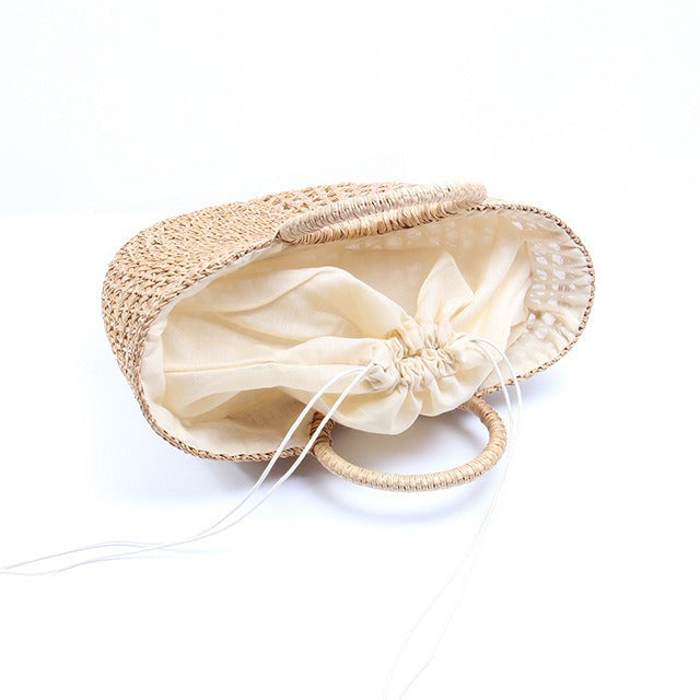 Elegant Handmade Basket Bag Bowlift