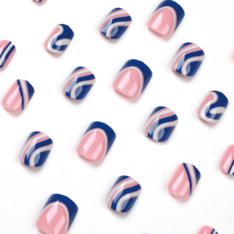 Creative Nail Art with Abstract Designs Bowlift