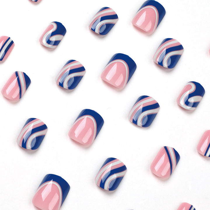 Creative Nail Art with Abstract Designs Bowlift