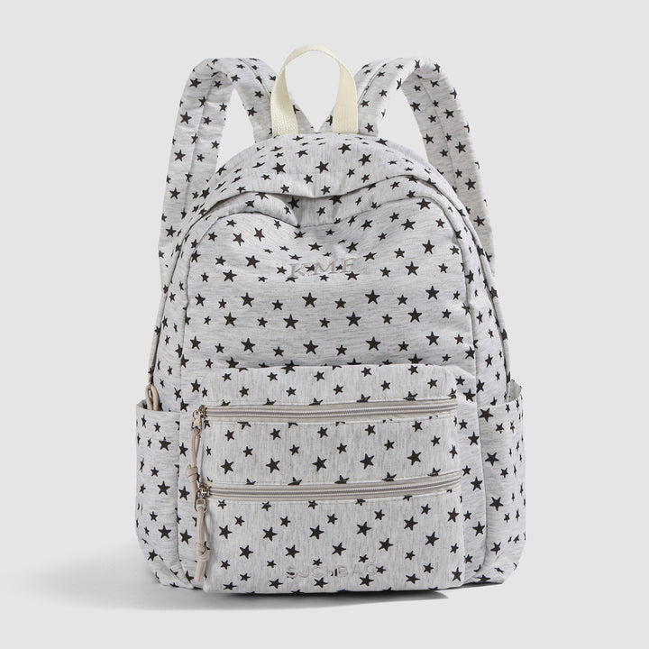 Backpack with Stylish Star Design and Versatile Compartments Bowlift