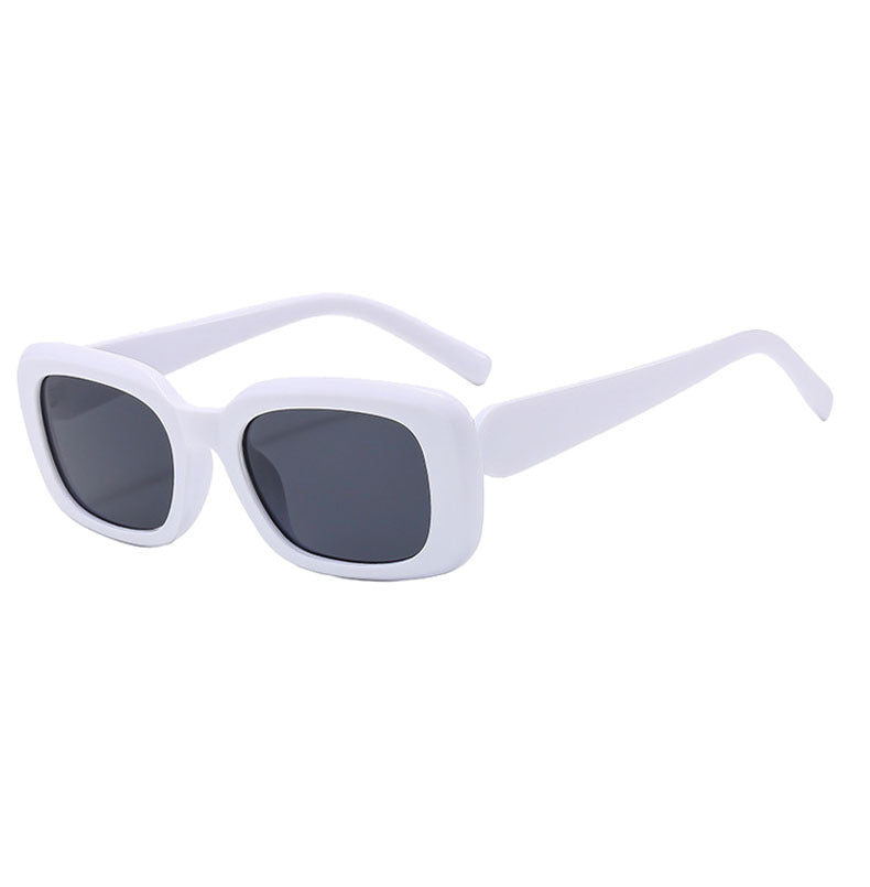 Women's Fashion Square Sunglasses with Wide Frame and UV Protection Bowlift