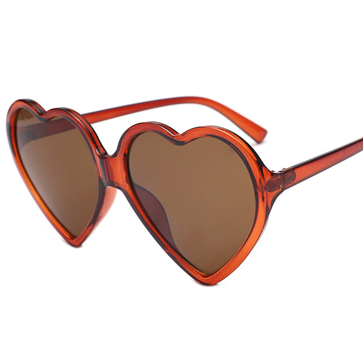 Women Heart Shaped Sunglasses with Stylish Frame Bowlift