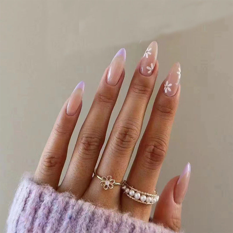 Glamorous Glittery Stiletto Press-On Nails Bowlift