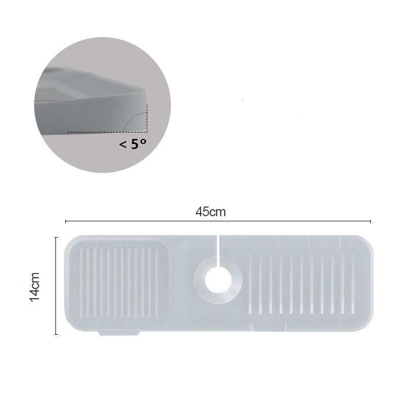 BowLift | Silicone Splash Guard Drain Mat