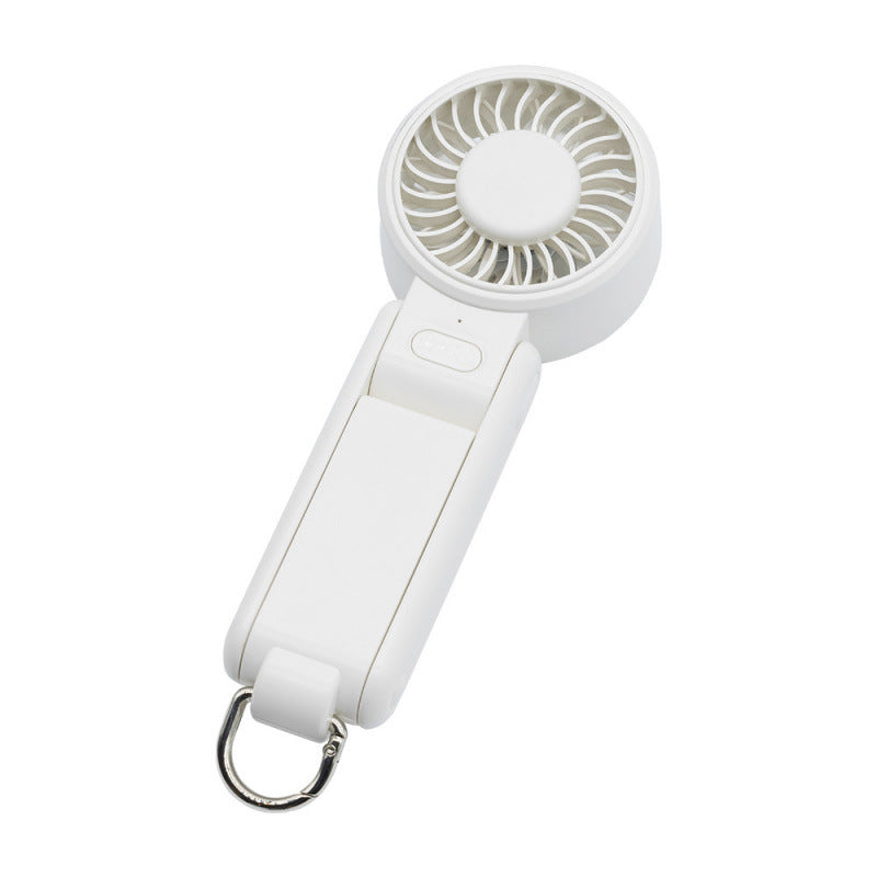 Ladies portable mini hand fan with keychain Bowlift