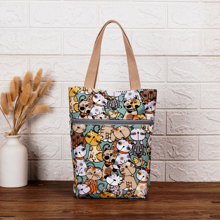 Cat Print Insulated Lunch Bag Bowlift