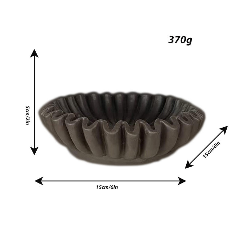 Decorative serving bowl with wave design Bowlift