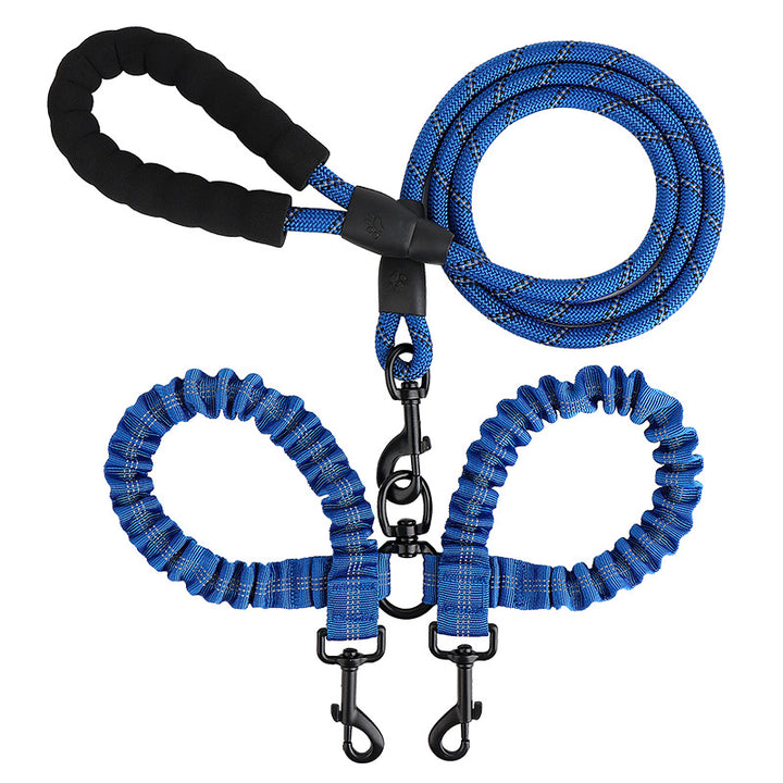 Bungee Training Dog Leash with Dual Handle