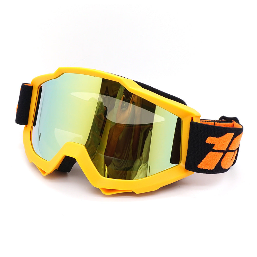 Impact resistant anti fog motocross goggles with OTG fit Bowlift