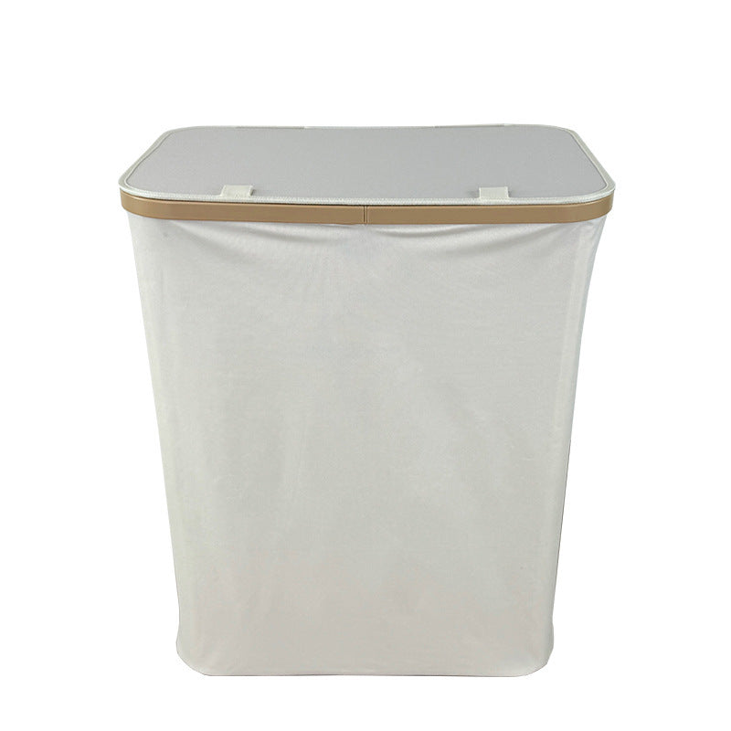 Modern laundry basket with removable lid and carrying handles Bowlift