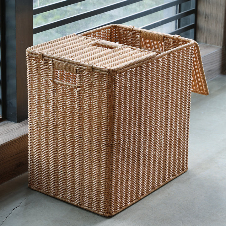 Handcrafted Woven Storage Chest Bowlift