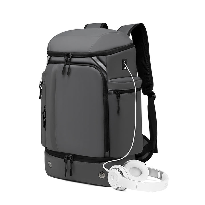 Tech-Enhanced Expandable Backpack Bowlift