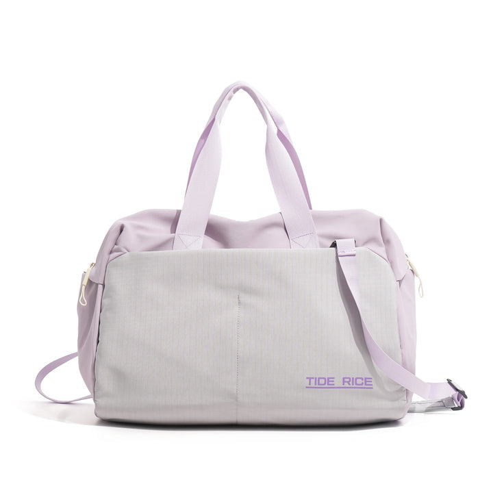Sporty travel bag with multifunctional compartments Bowlift