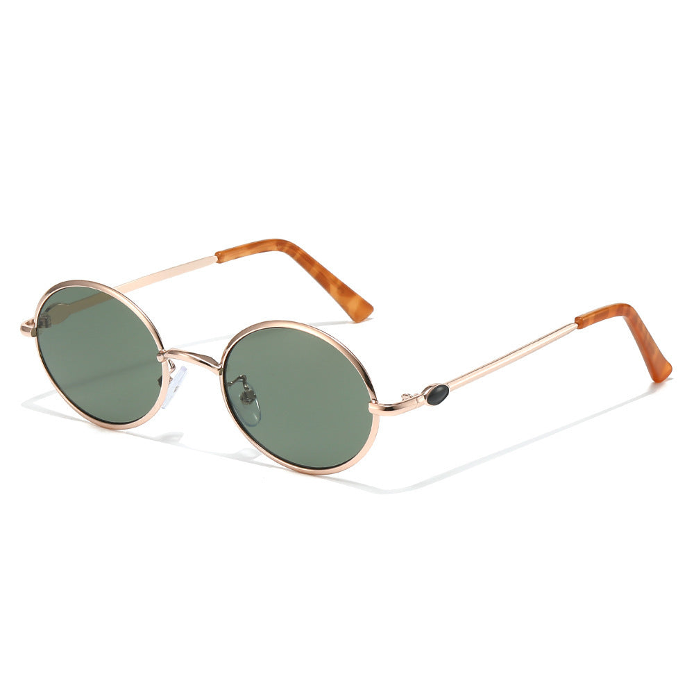 Retro Circle Frame Sunglasses Bowlift