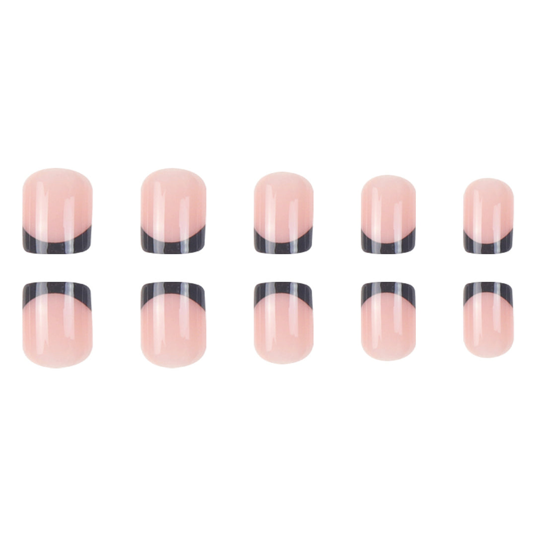 Elegant French Tip Nail Art Bowlift