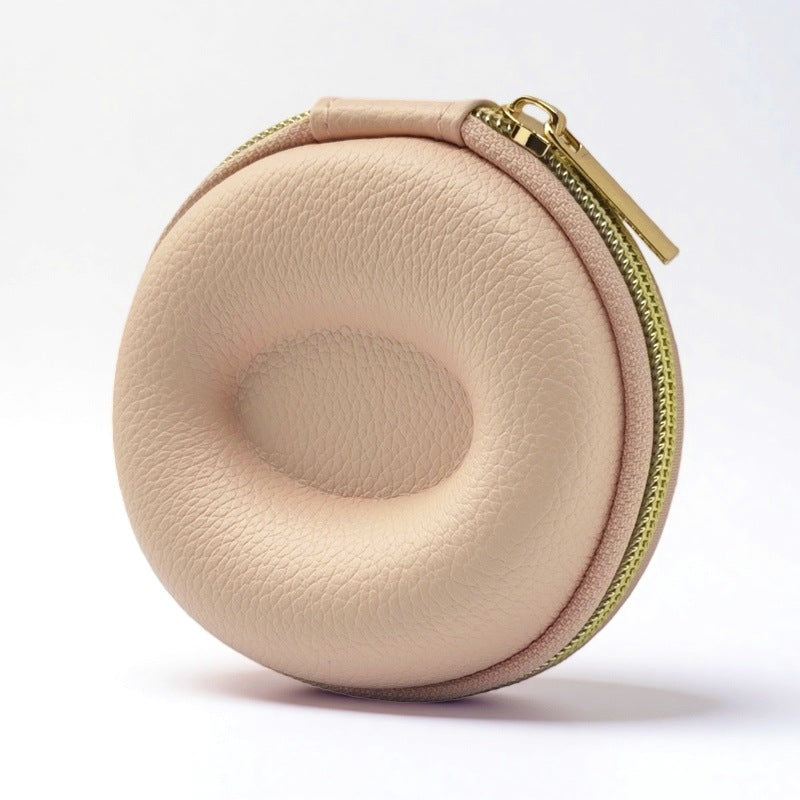 Compact Padded Round Watch Case Bowlift
