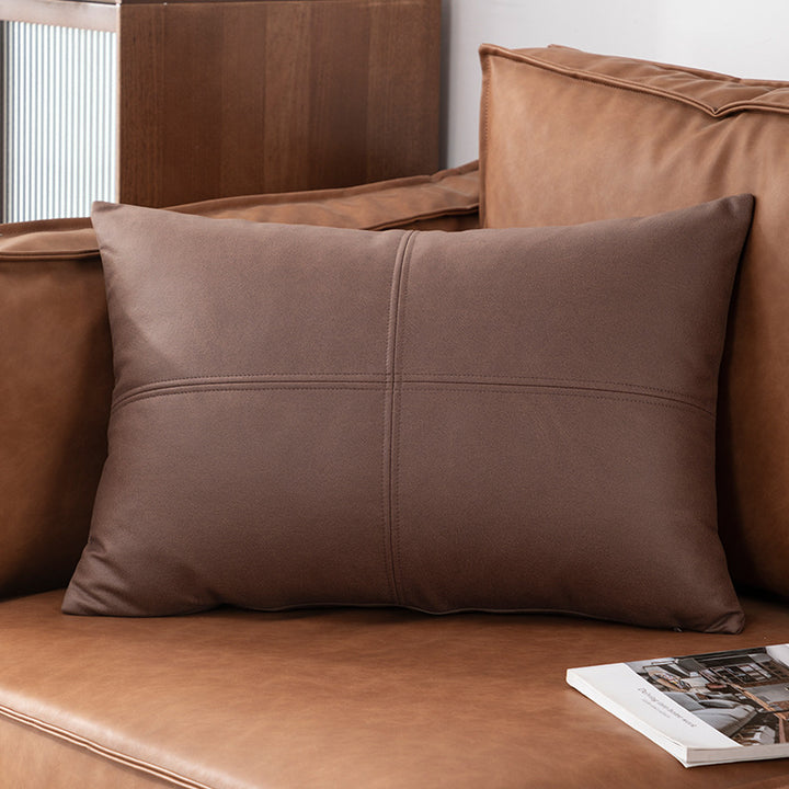 Luxury Faux Leather Cushion