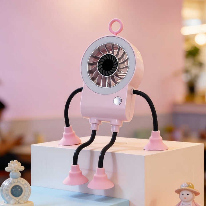 Unisex Creative Fan with integrated LED lighting Bowlift