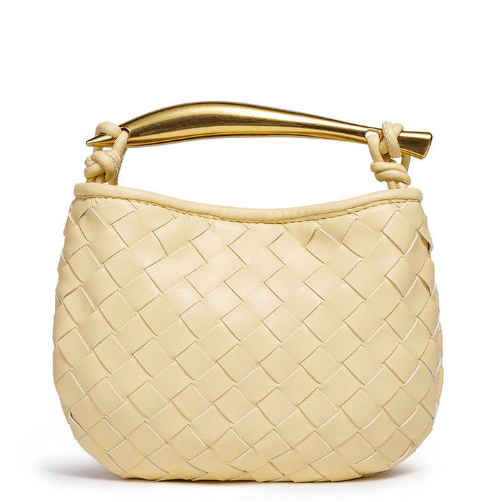 Stylish Woven Handbag Bowlift