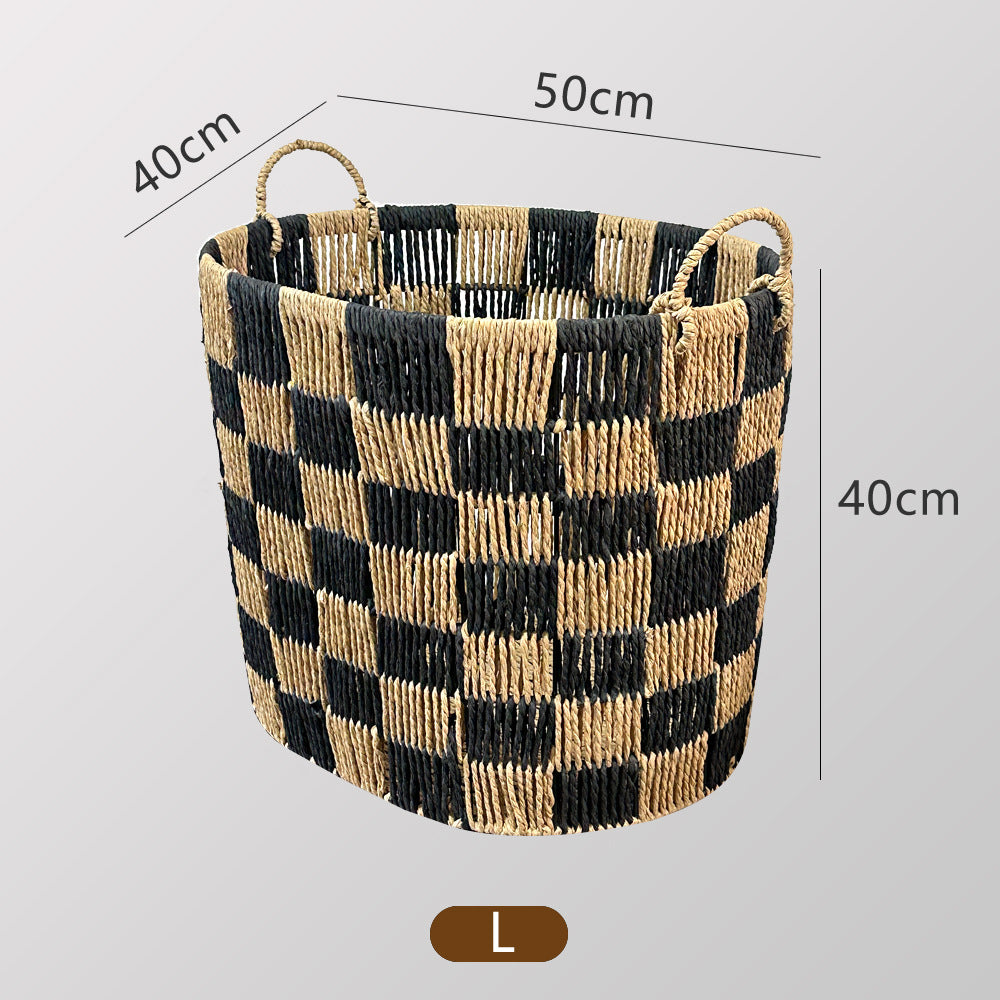 Handwoven storage basket Bowlift