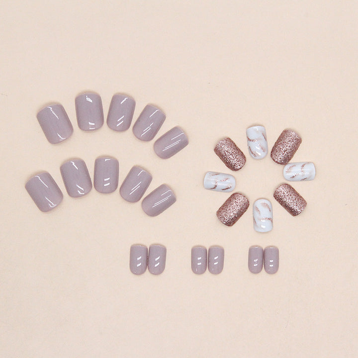 Premium Marble Nail Art Tips Bowlift