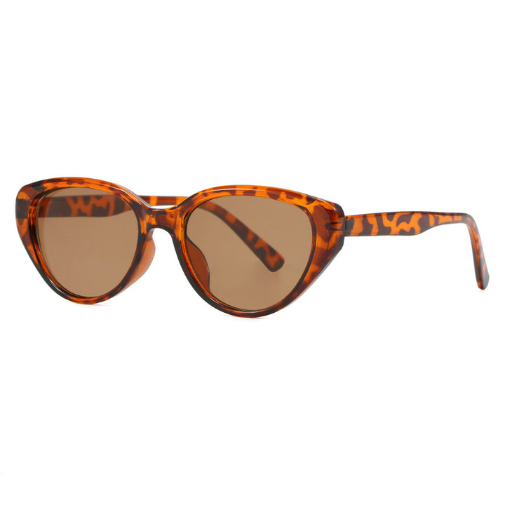 Women Cat-Eye Sunglasses with trendy leopard pattern Bowlift